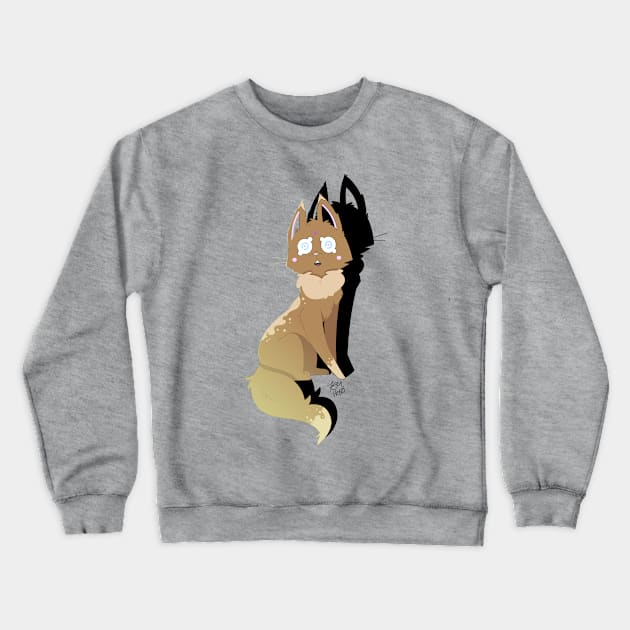 Mysterious Cat Crewneck Sweatshirt by Hero75